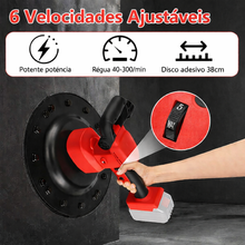 Carregar imagem no visualizador da galeria, Desempenadeira Elétrica Profissional + 4 Discos de Brinde!